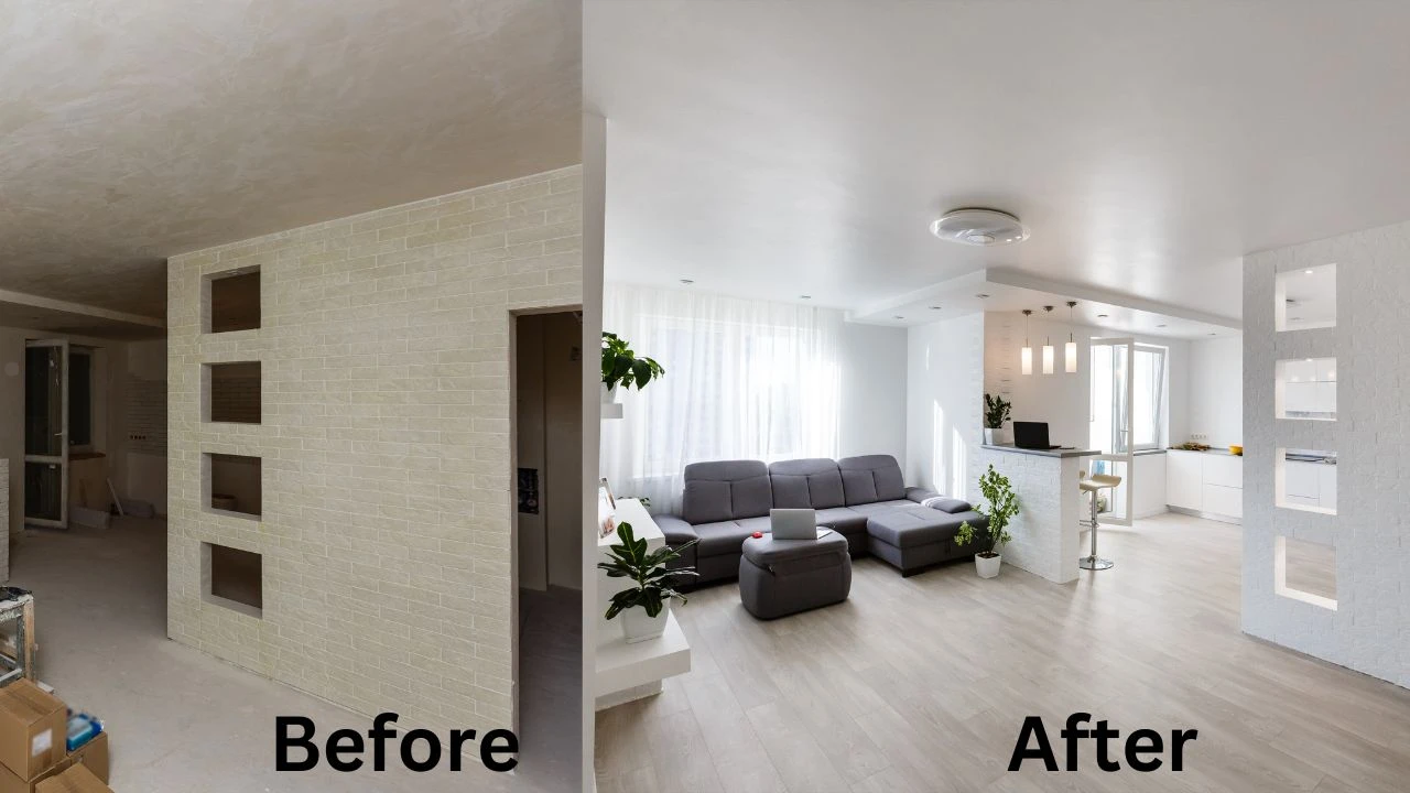 Painting by apartment and villa Painting Services