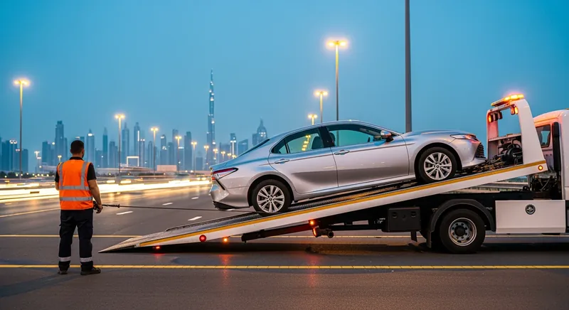 Towing Service by Car Recovery Dubai