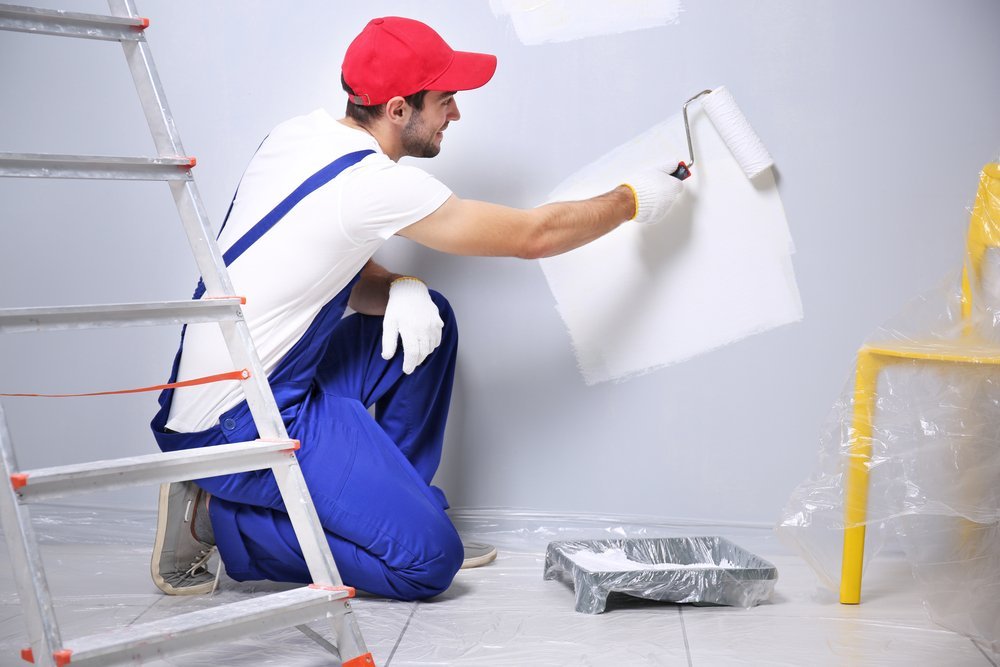 Painting by Fixit Interior Desing Branch of Abu Dhabi 1