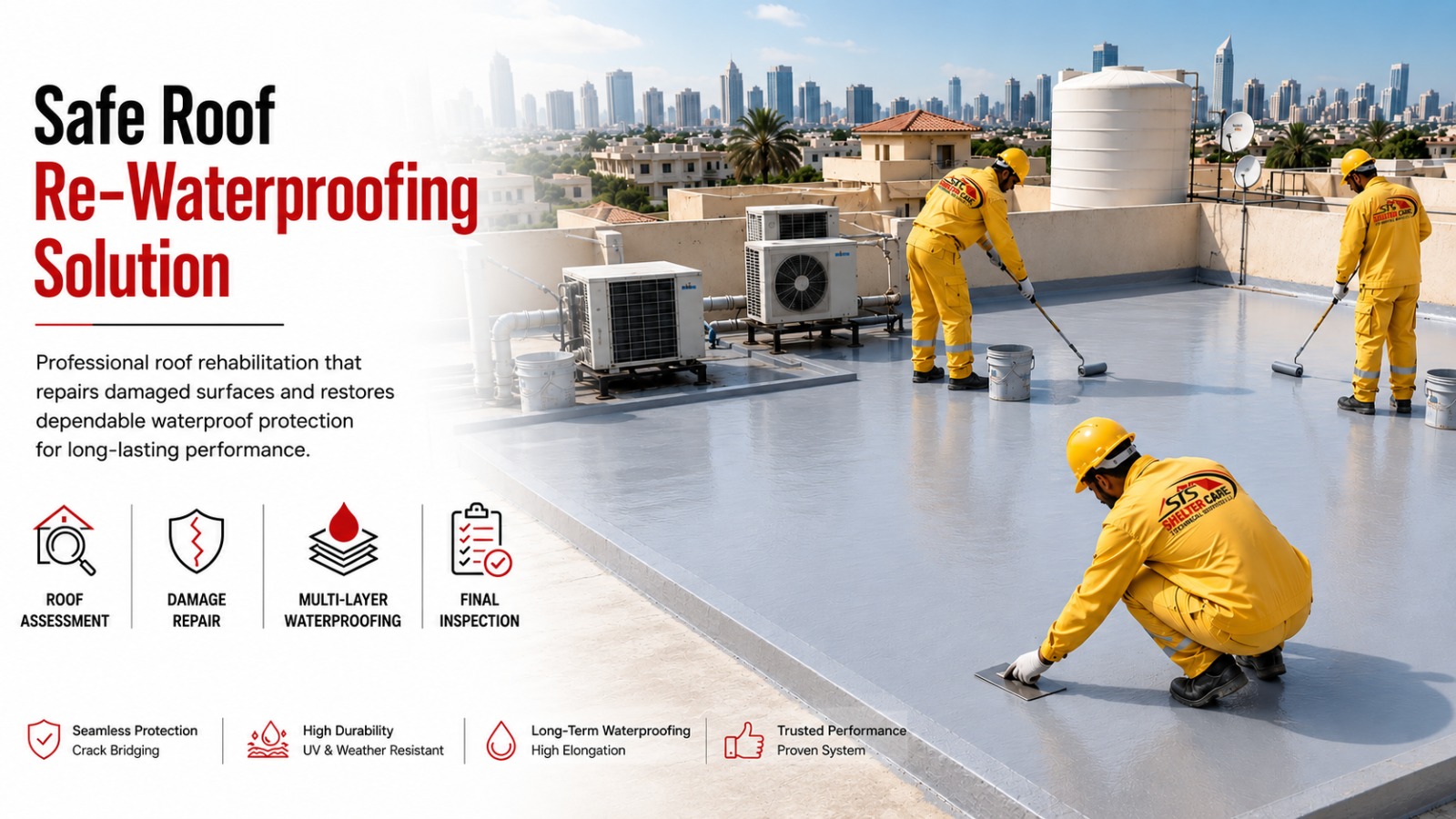 Waterproofing - Shelter Care Technical Services L.L.C UAQ Br. by Shelter Care Technical Services L.L.C UAQ Br.