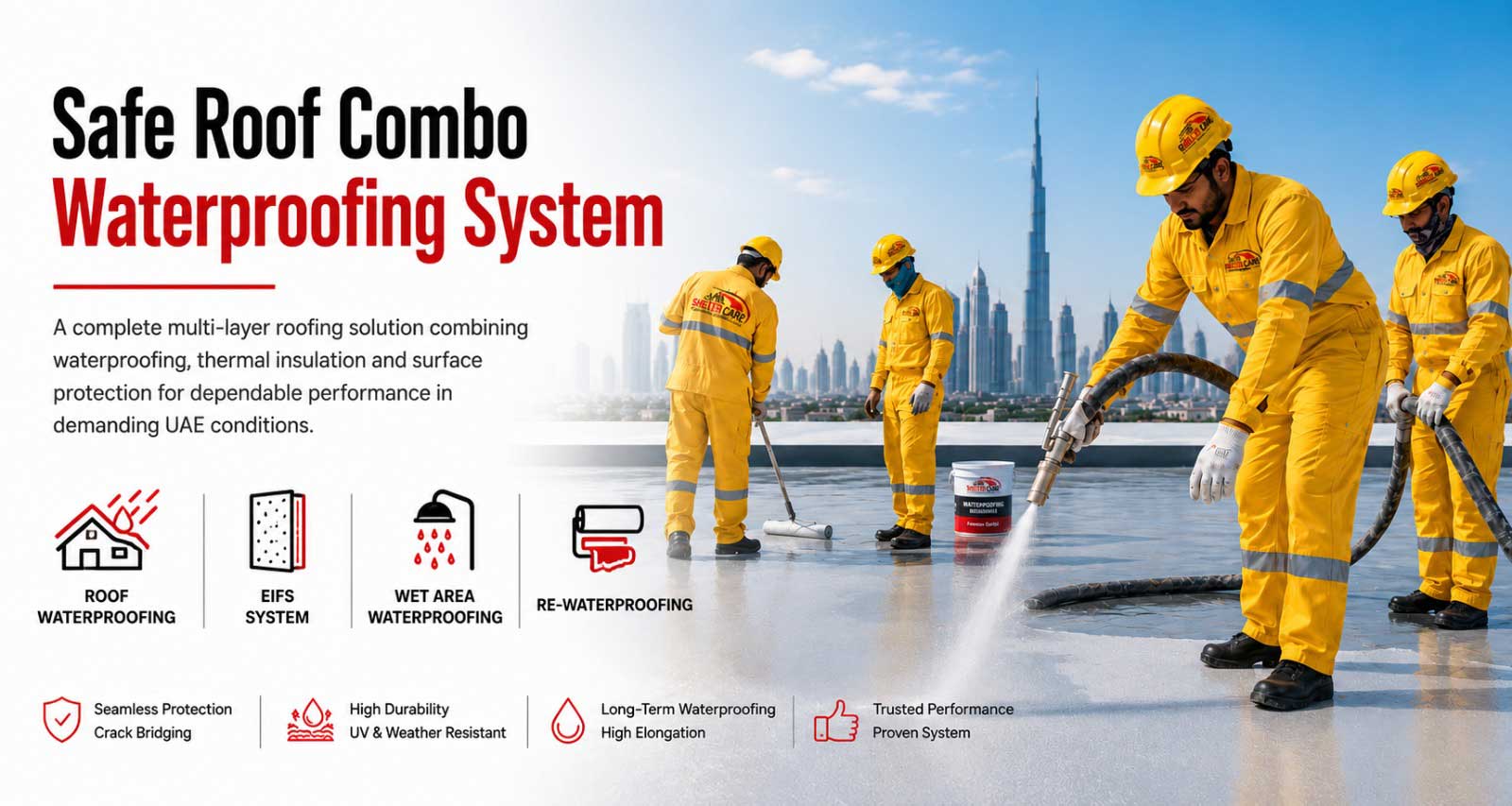 Waterproofing - Shelter Care Technical Services L.L.C UAQ Br. by Shelter Care Technical Services L.L.C UAQ Br.